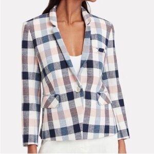 Veronica Beard Upcollar Schoolboy Dickey Jacket